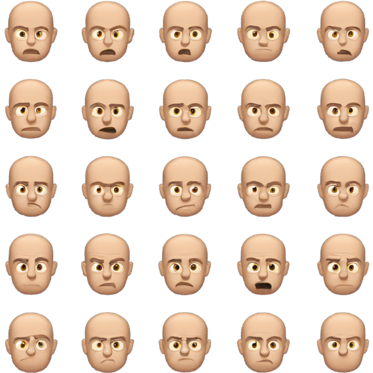 disappointed bald guy emoji