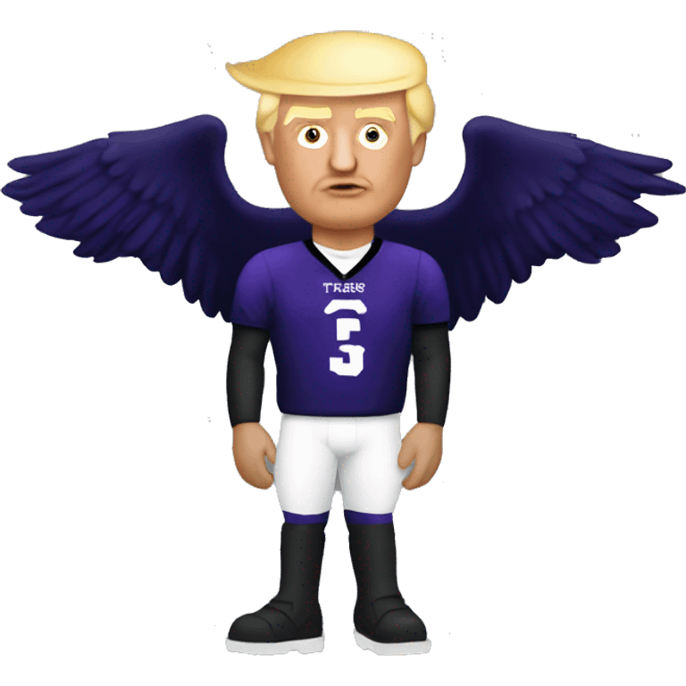 Donald Trump Ravens Fan emoji