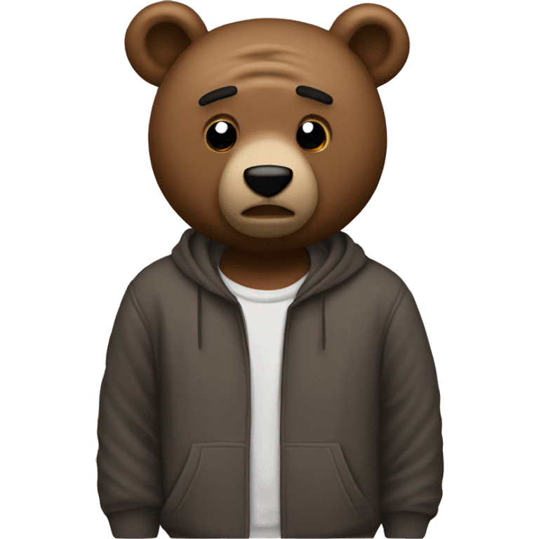 kanye dropout bear emoji