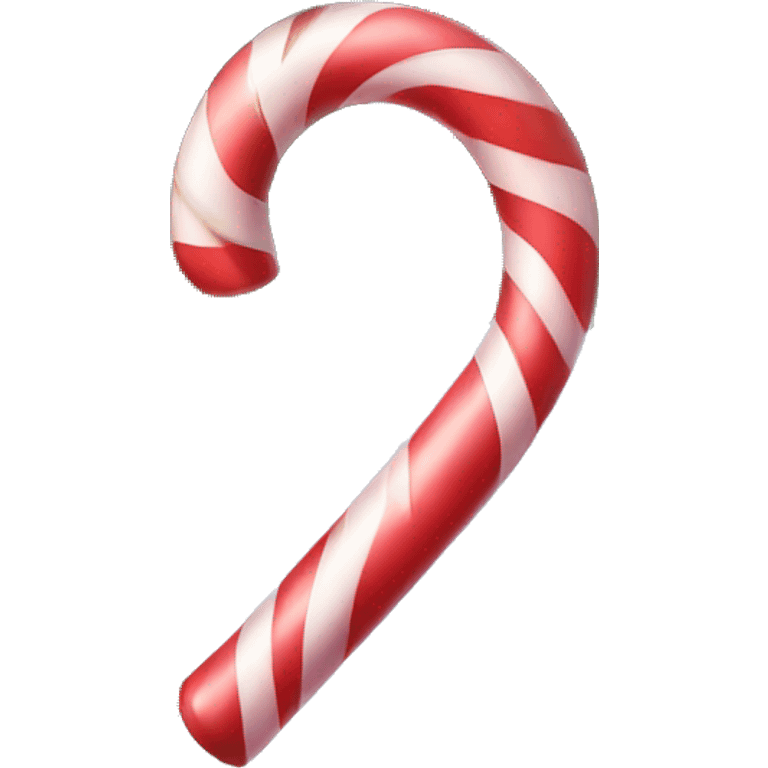 candy cane on tree  emoji