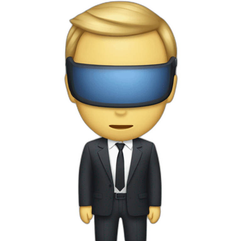 Macron qui embrasse élon musk emoji