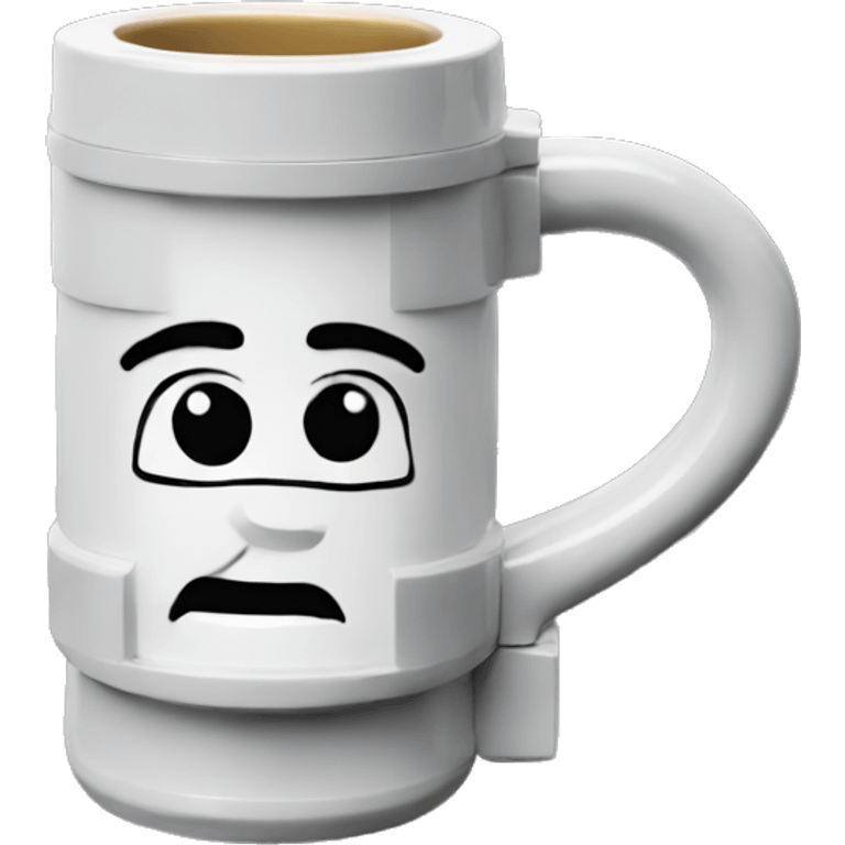 Lego Stein emoji