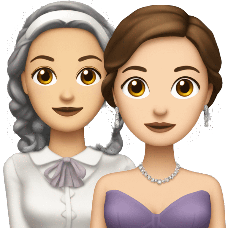 blair waldorf with rim bazel emoji