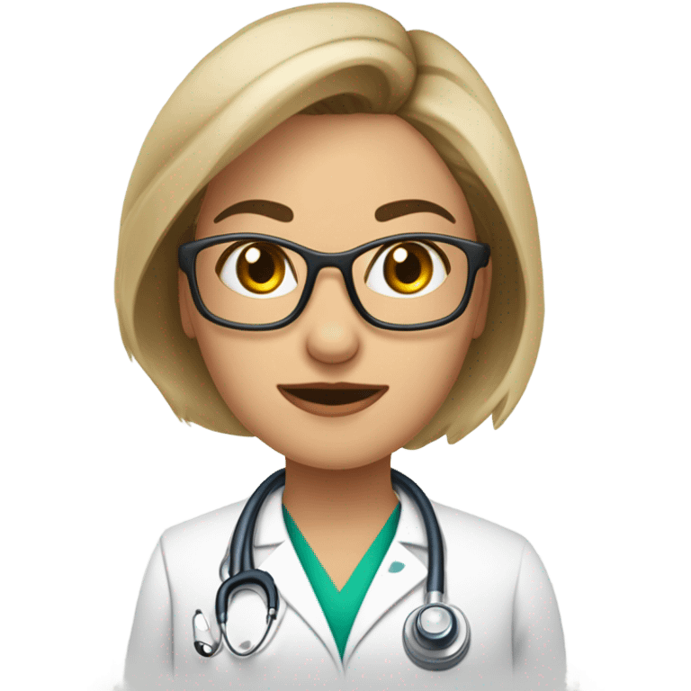 Doctora oftalmologa emoji