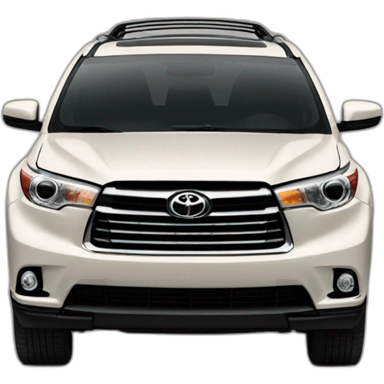 toyota highlander  emoji