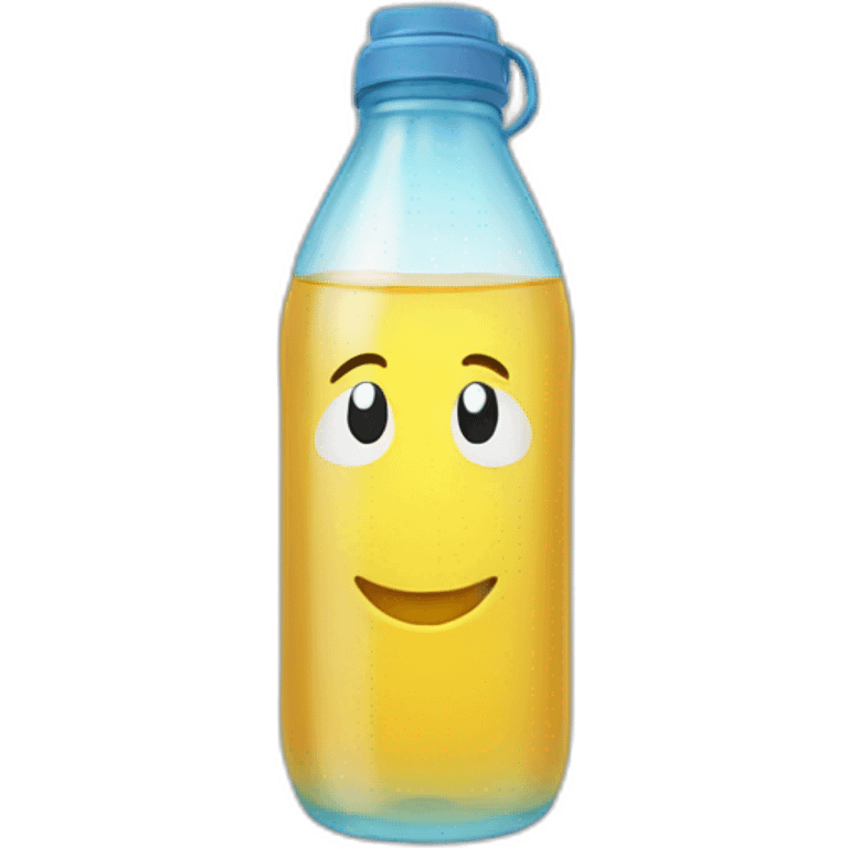 Glass Water bottle emoji