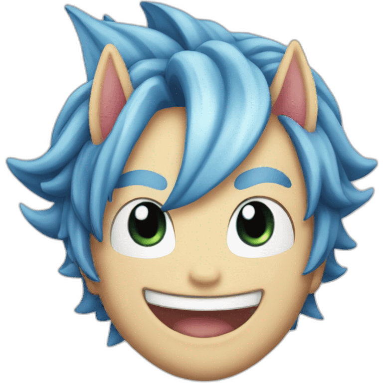 Happy fairy tail emoji