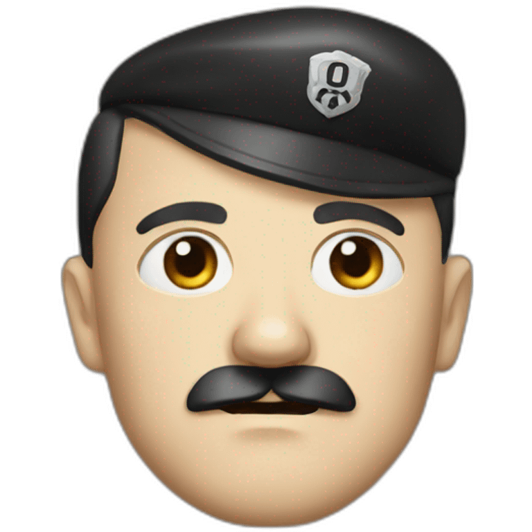 Hitler dead emoji