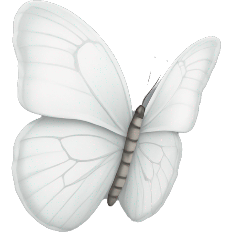 A white butterfly like the original butterfly emoji emoji