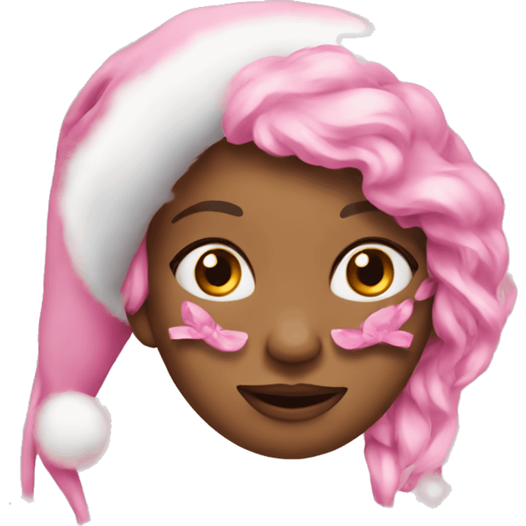 Pink Christmas  emoji