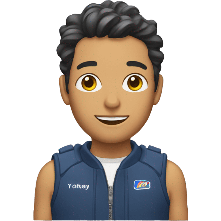 una persona enojada con espuma en la boca emoji