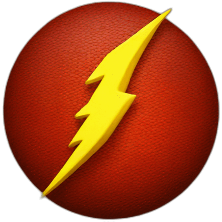 the flash logo emoji