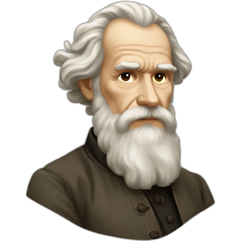 Leo Tolstoy emoji