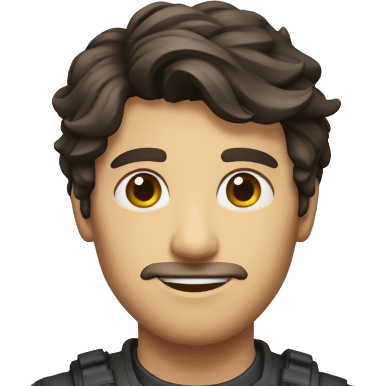 a male brunette developer that looks like my picture emoji