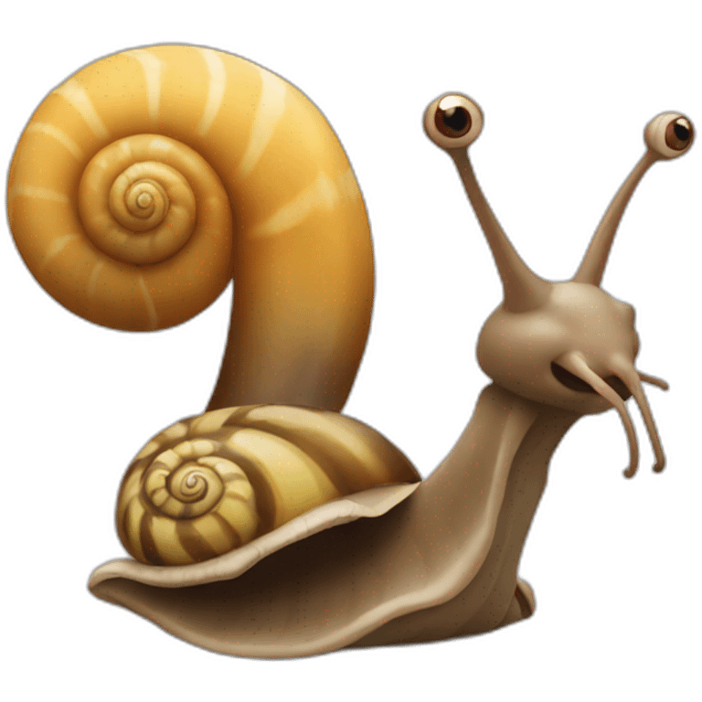 snail emoji