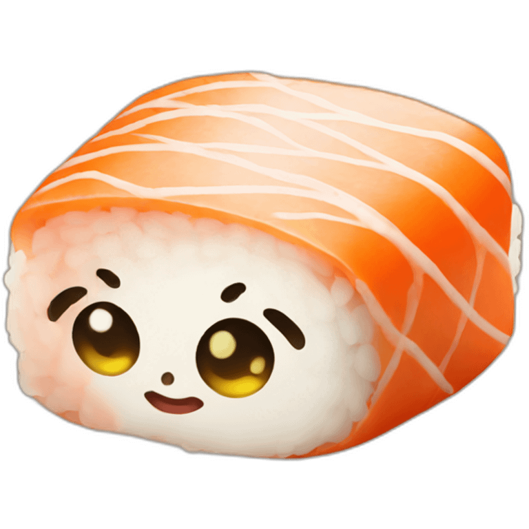 Sushi that looks like baby emoji