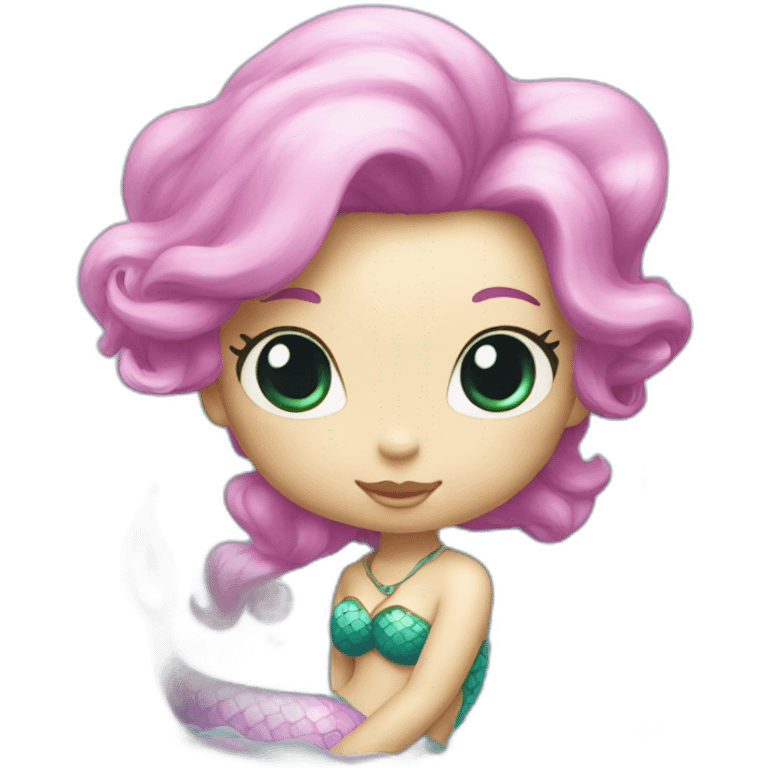 mermaid hello kitty emoji