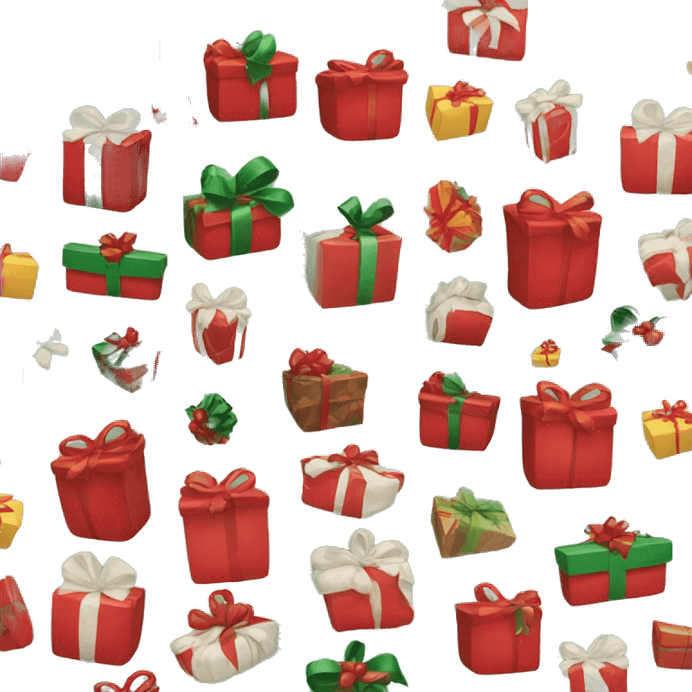 Christmas presents  emoji