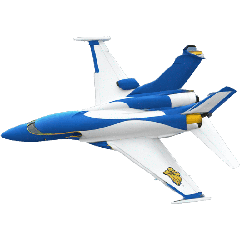 Blue Angel Jet emoji