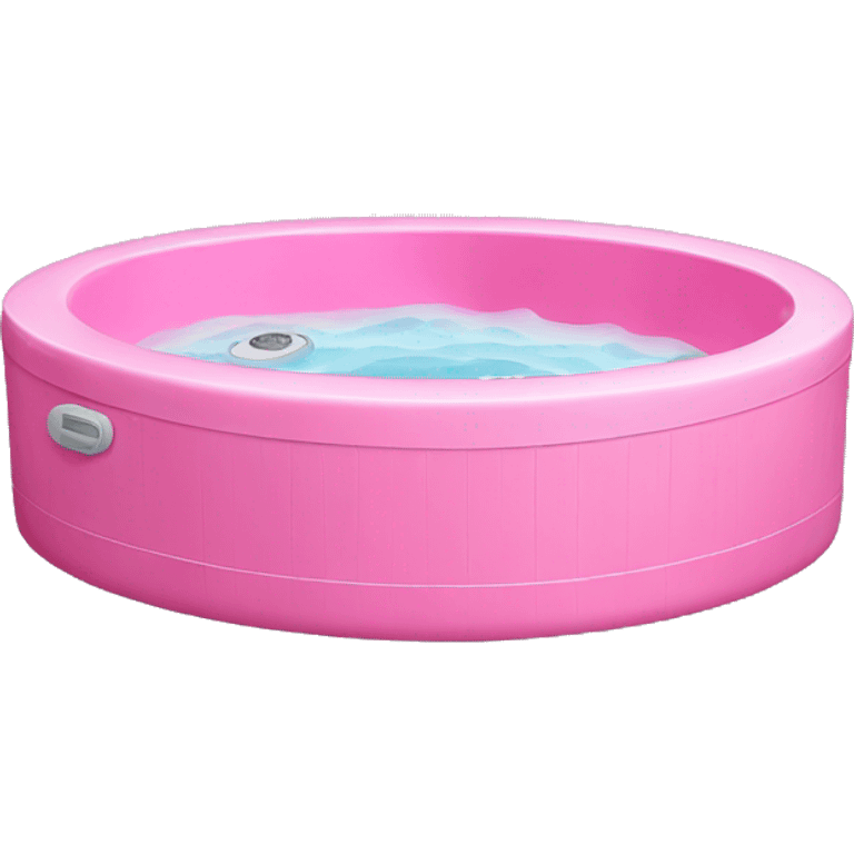 Pink hot tub  emoji