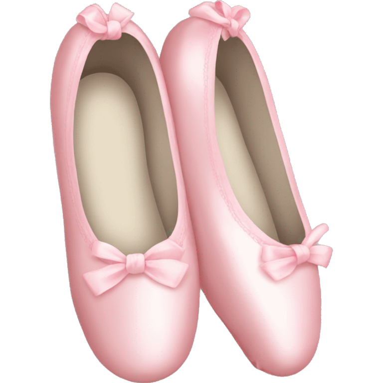 Light pink ballet slippers emoji