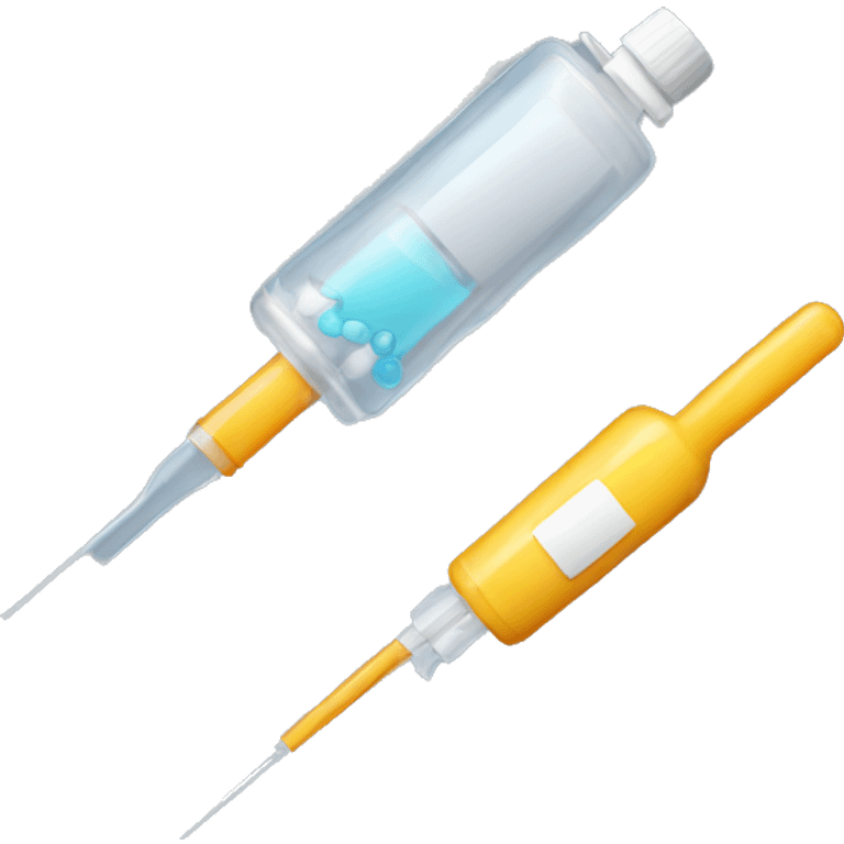 Someone who uses syringes alternately emoji