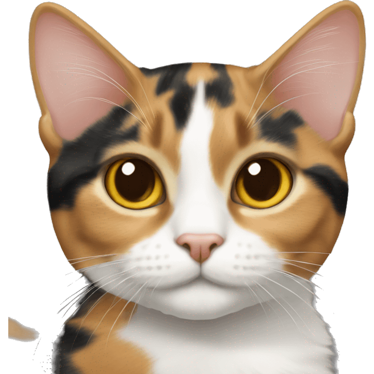 calico tabby emoji