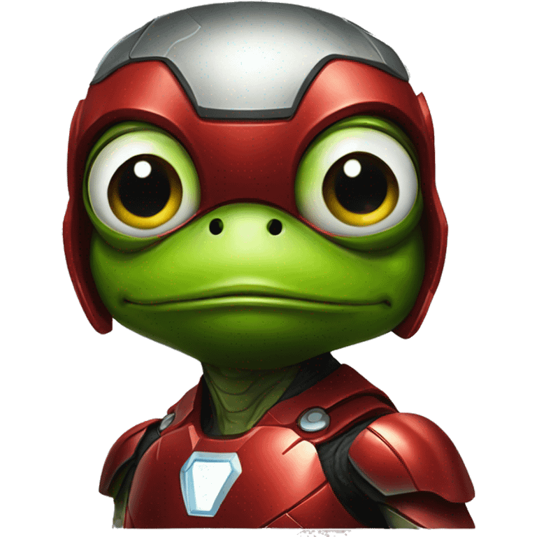 ironman frog emoji