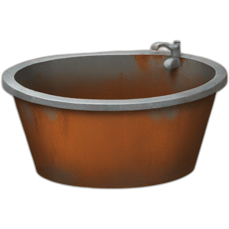 rusty tub emoji