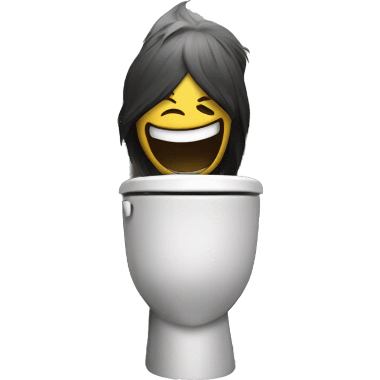 skibidi toilet with bankai emoji