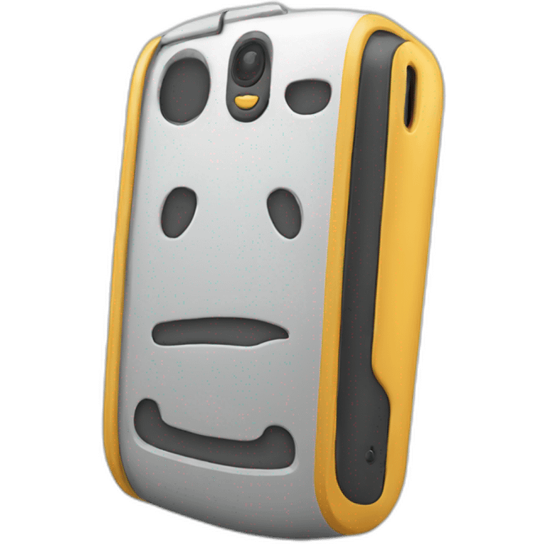 3D mobil phone emoji