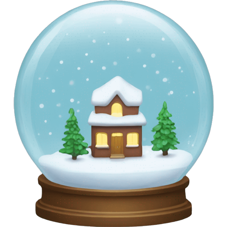 snow globe emoji