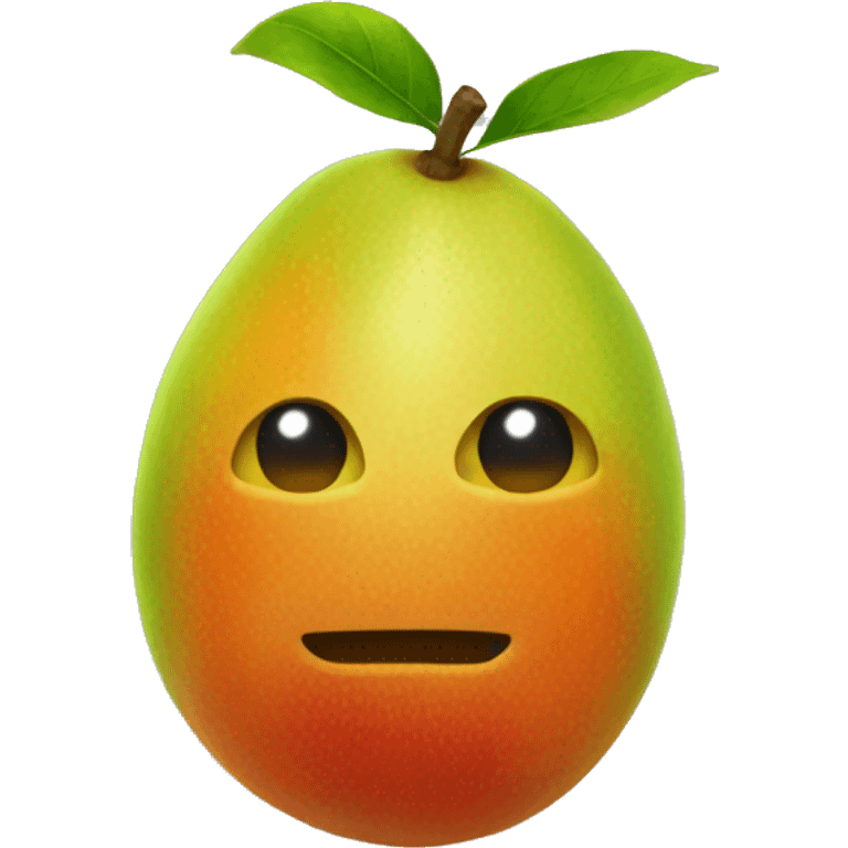 Kaki fruit  emoji