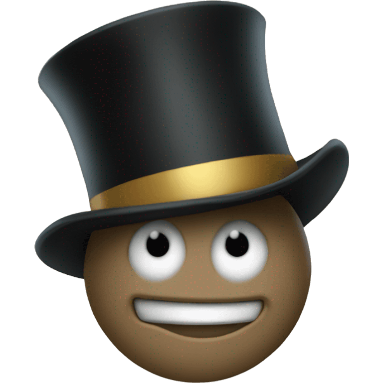 Crypto with tophat emoji