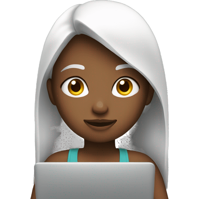 GIRL WITH LAPTOP emoji