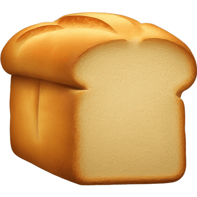 “Loaf of bread with a golden-brown crust.” emoji