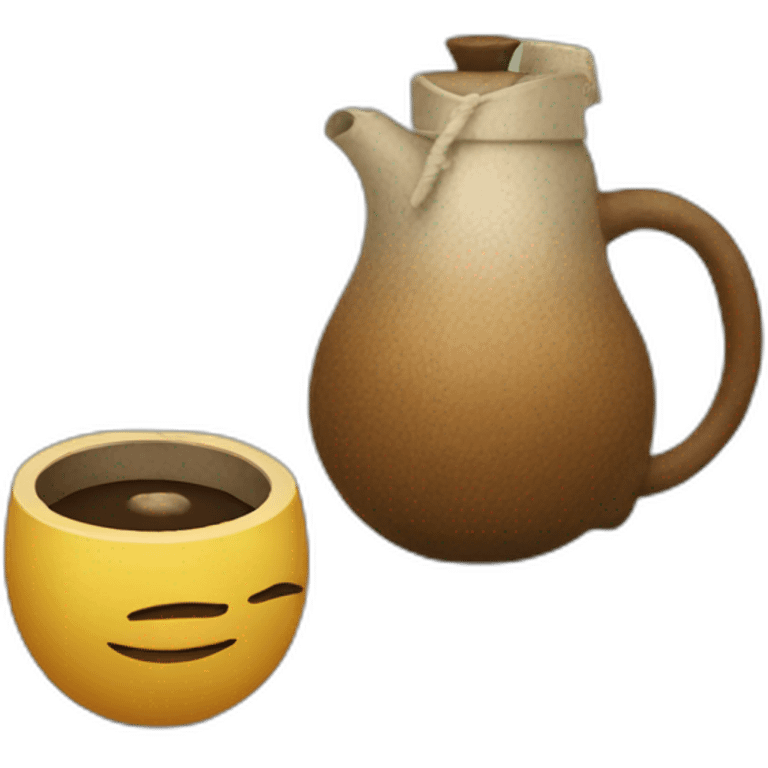 paz tomando mate emoji