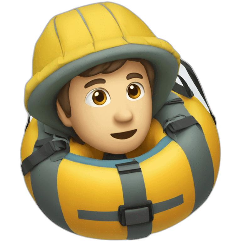 Packraft emoji