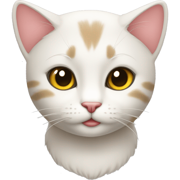 Gato coquette emoji