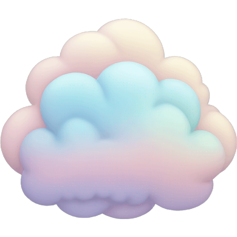 Pastel Cloud emoji