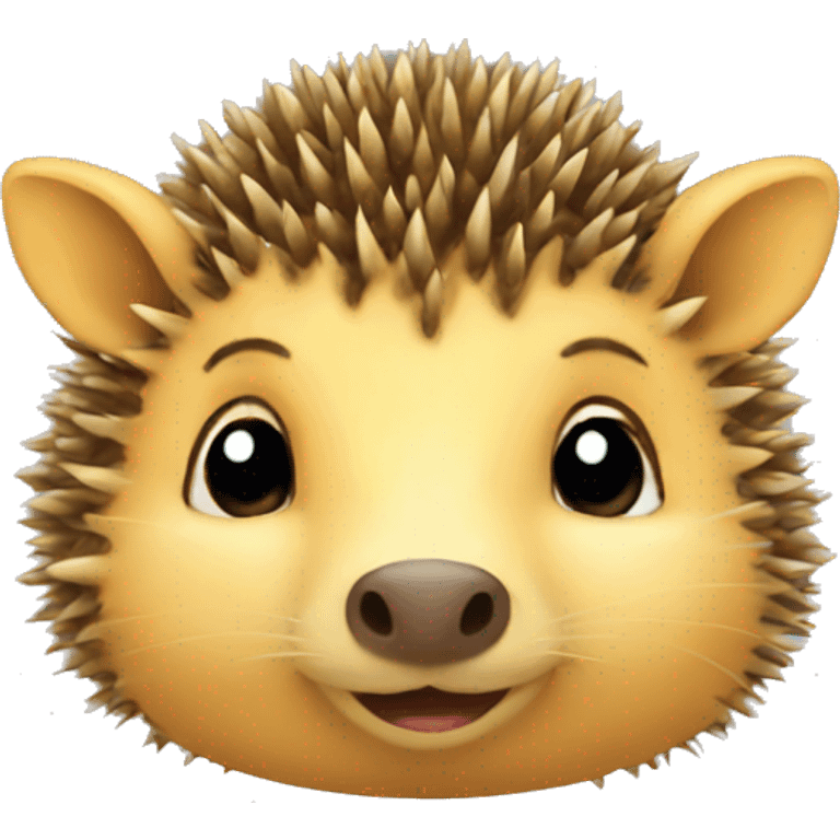 Giraffe hedgehog emoji