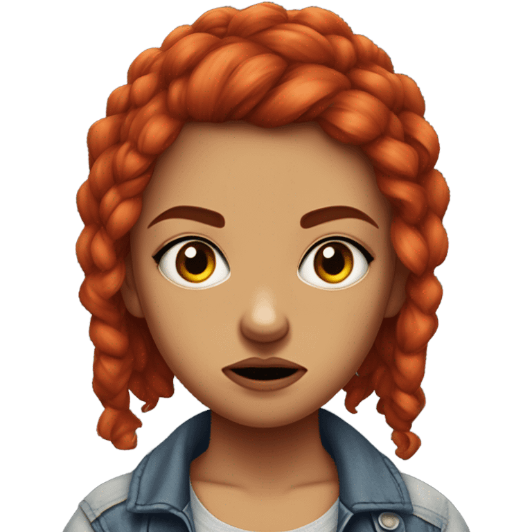 Angry Girl Blaize emoji