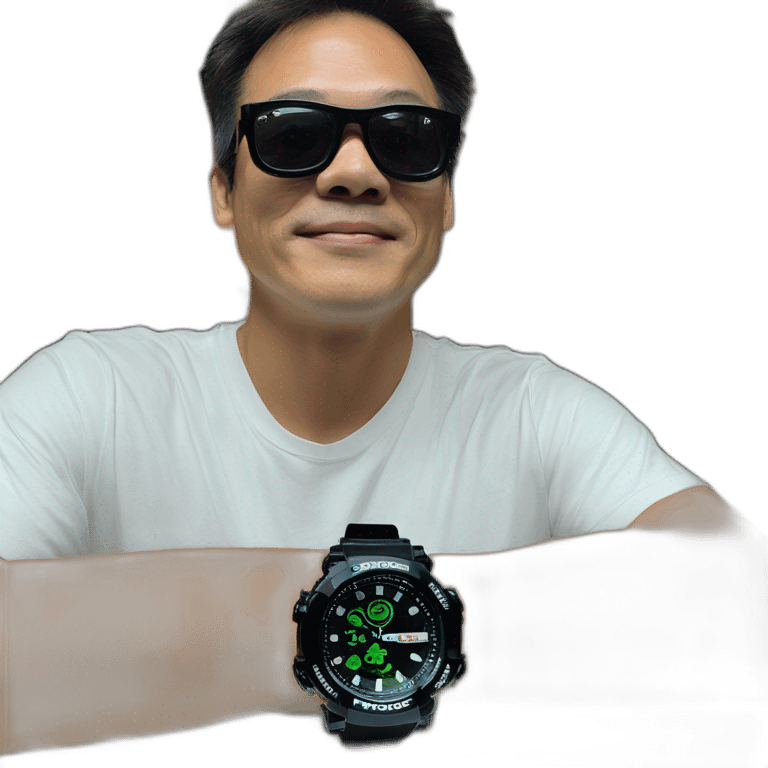 g-shock frogman emoji