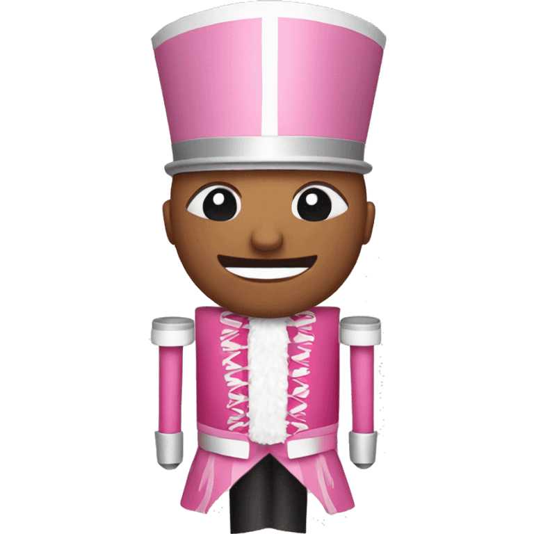 Pink nutcracker  emoji