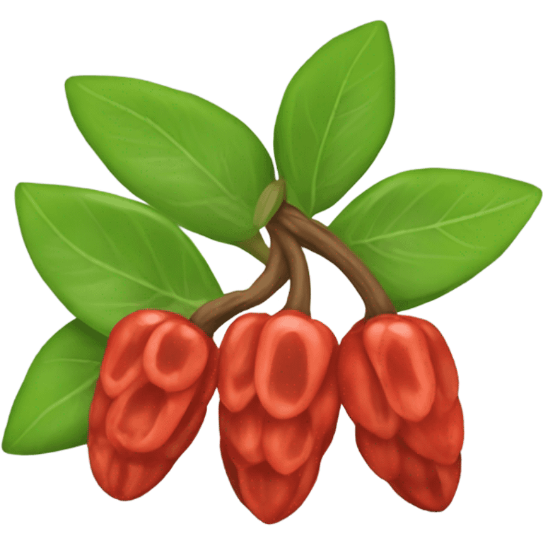 a handful of Goji Berries emoji