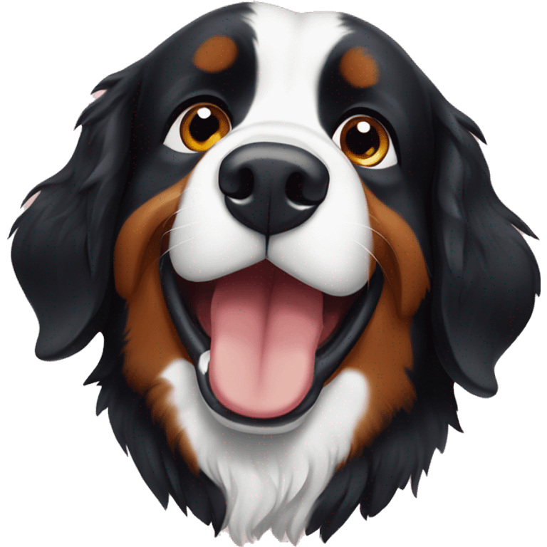 Bernese mountain dog emoji