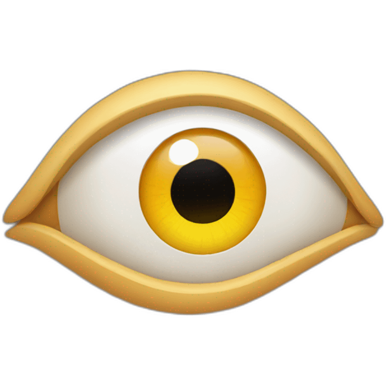 Eye side view emoji