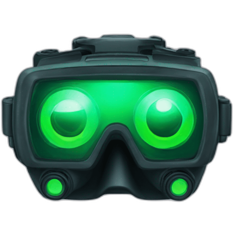 night vision goggles emoji