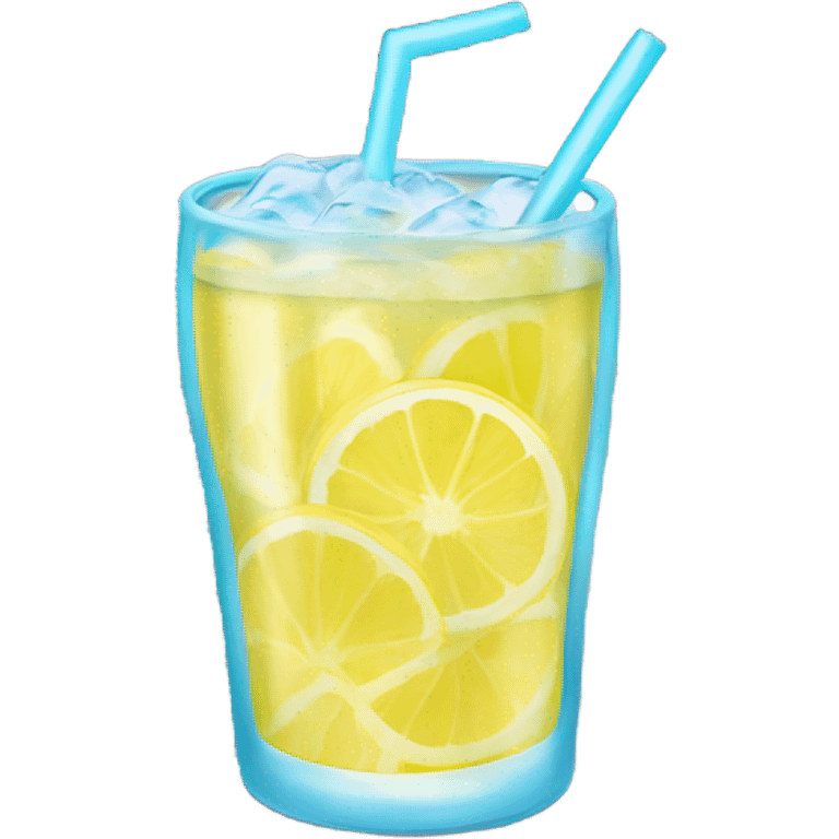 Blue Raspberry Lemonade emoji