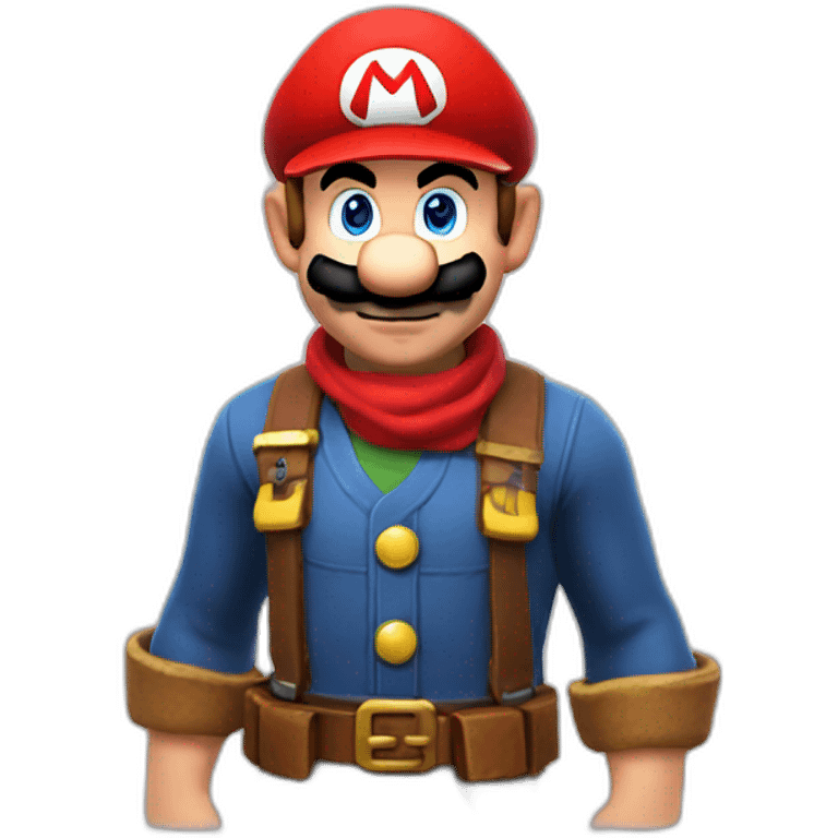 Mario en skin fortnite emoji